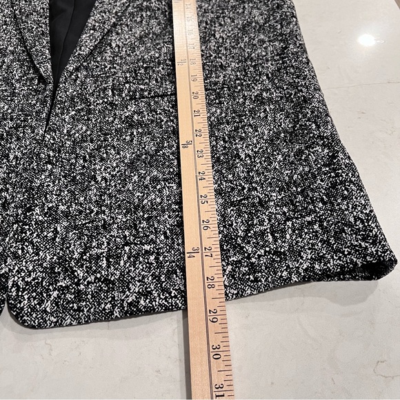 Vince Camuto Black & White Marled Blazer – Size 14 – Lightweight Career Jacket - Picture 7 of 10